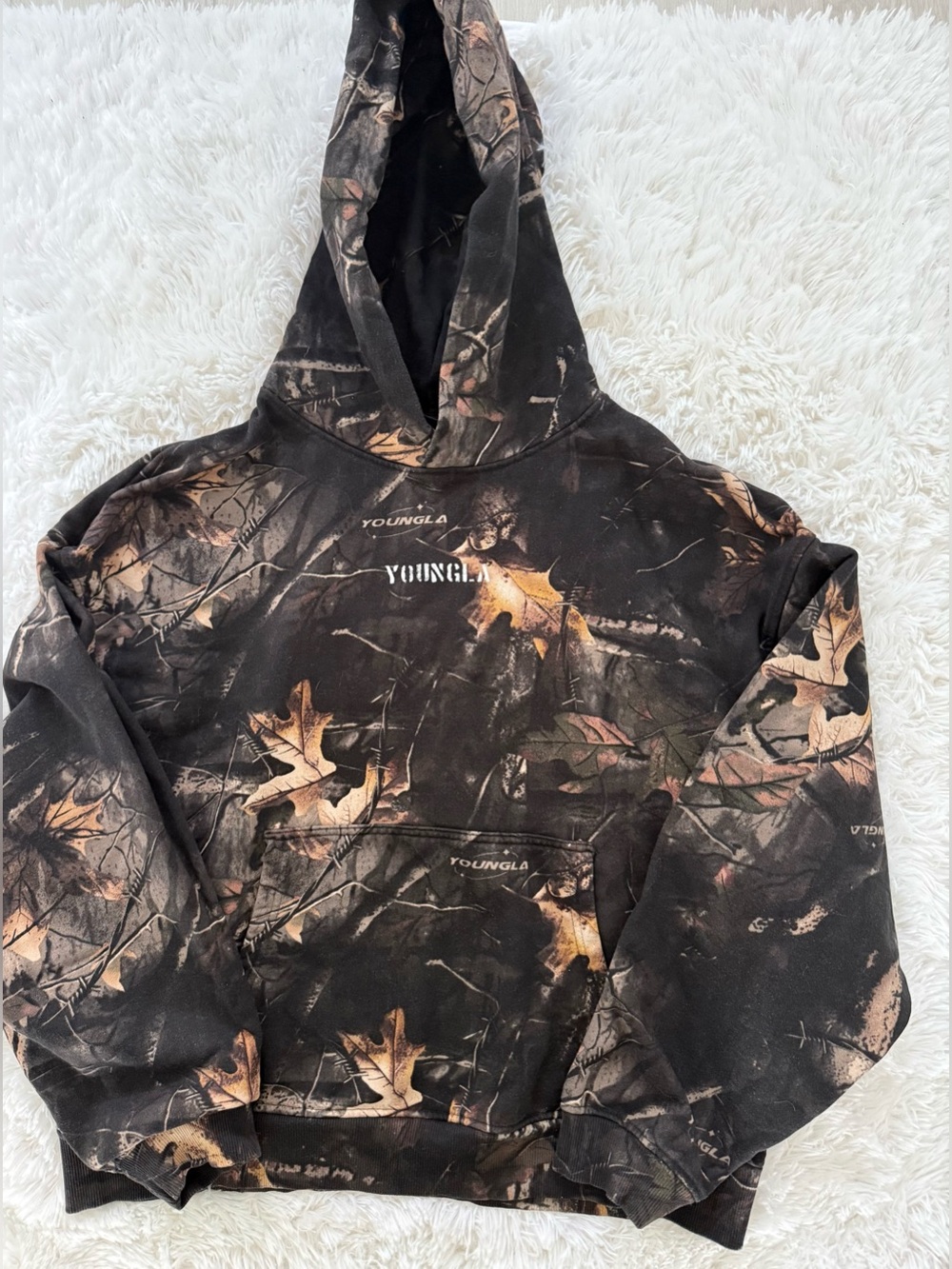 YoungLA Tree Camo Collection Pullover Hoodie